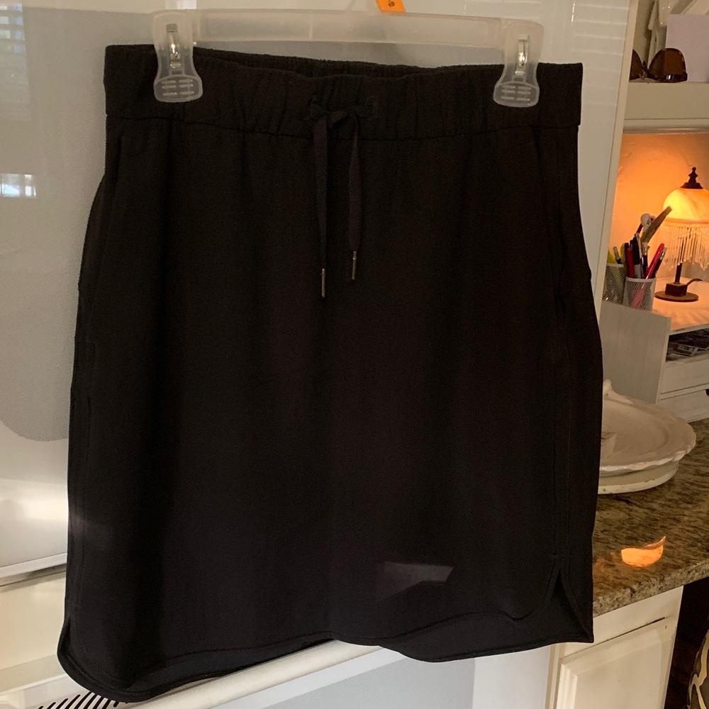 lululemon athletica Black Mini Skirt